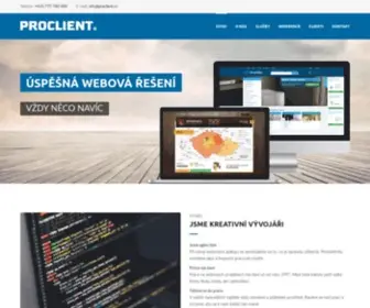 Proclient.cz(PRO CLIENT) Screenshot
