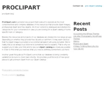 Proclipart.com(Royalty Free Clip Art) Screenshot