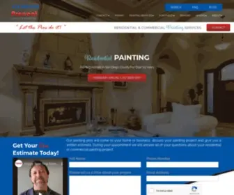 Procoatpaintingsandiego.com(San Diego Painting Company) Screenshot