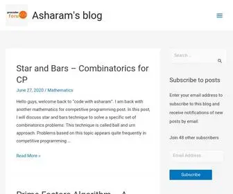 Procoderforu.com(Asharam's blog) Screenshot