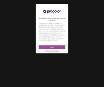 Procolor.es(Homepage) Screenshot