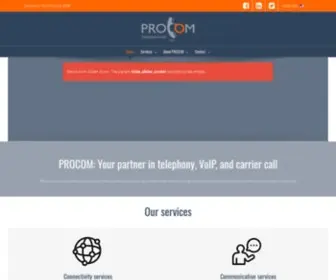 Procom-INC.net(Procom) Screenshot