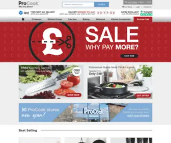 Procook.de(Cookware &amp; Kitchenware Shop) Screenshot