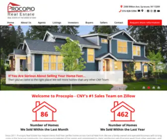 Procopiorealestate.com(Procopio Real Estate) Screenshot