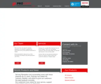 Procopyinc.com(Home) Screenshot