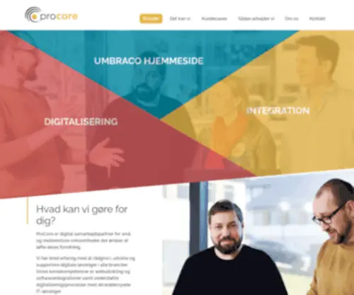 Procore.dk(Procore) Screenshot