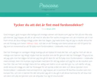 Procore.se(Procore) Screenshot