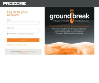 Procoretech.com(Construction management) Screenshot