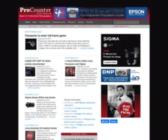 Procounter.com.au(Pro Counter) Screenshot