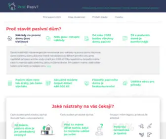 ProcPasiv.cz(O výhodách) Screenshot