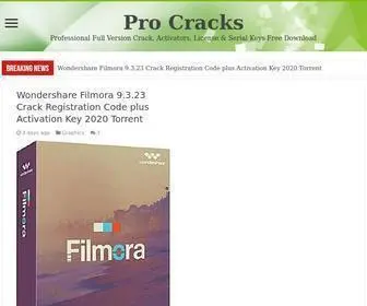 Procracks.net(Pro Cracks) Screenshot