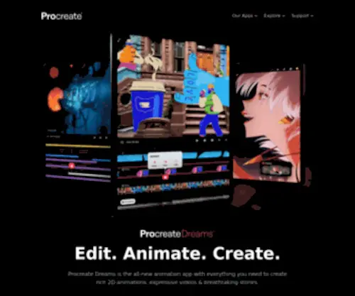 Procreate.com(Art is for everyone) Screenshot