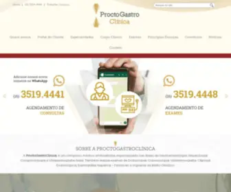 Proctogastroclinica.com.br(Proctogastroclinica) Screenshot