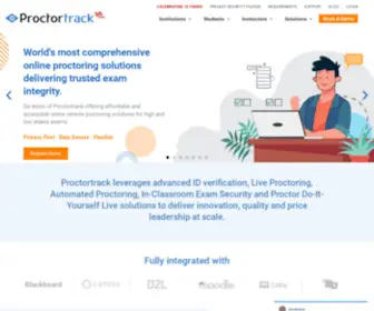 Proctortrack.com(Proctortrack) Screenshot