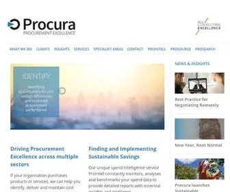 Procuraconsulting.com(Procura Consulting) Screenshot