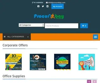 Procurebay.com(Procurebay-Feel the power of Fast and Smart work) Screenshot