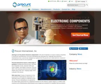 Procureinc.com(Procure international) Screenshot