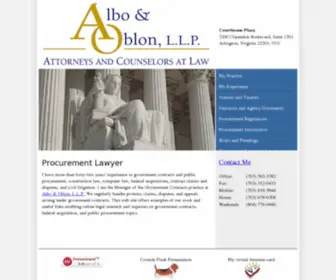 Procurement-Lawyer.com(Cyrus E) Screenshot