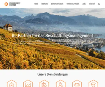 Procurement-Partner.com(Ihr Partner für das Beschaffungsmanagement) Screenshot