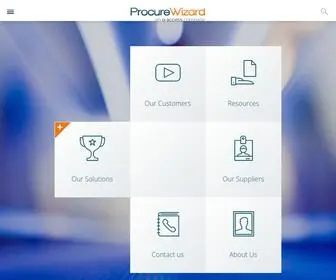 Procurewizard.com(Procure Wizard) Screenshot