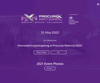 Procurexnational.co.uk(9th September 2020) Screenshot