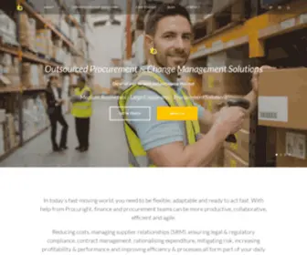 Procuright.co.uk(Outsourced Procurement) Screenshot