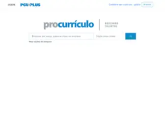 Procurriculo.com.br(Procurriculo) Screenshot