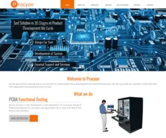Procyontech.com(Procyon TechSolutions) Screenshot