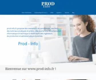 Prod-Info.fr(Prod Info) Screenshot