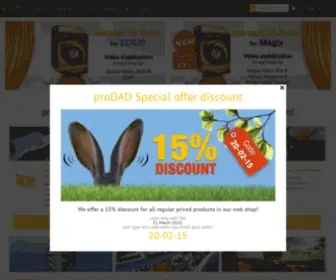 Prodad.com(Ultimate digital video effects) Screenshot
