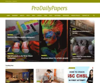 Prodailypapers.com(Daily Details) Screenshot