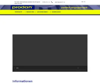 Prodan.com(PRODAN GmbH) Screenshot