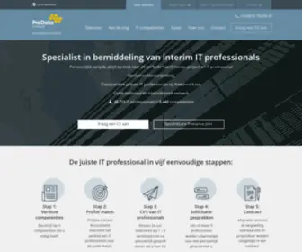 Prodataconsult.nl(Prodataconsult) Screenshot