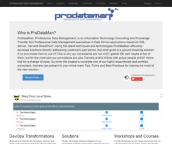Prodataman.com(Prodataman) Screenshot