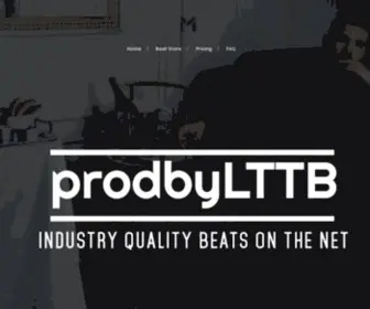 Prodbylttb.com(Prod by LTTB; Buy Beats Online) Screenshot