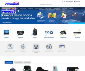 Prodeco.com.mx(Prodeco) Screenshot