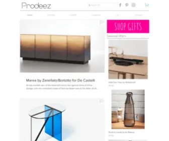 Prodeez.com(Product Design) Screenshot