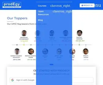 Prodegy.in(ProdEgy IAS) Screenshot