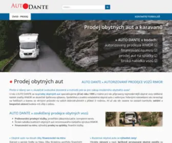 Prodej-Karavanu-Dante.cz(Prodej karavanů) Screenshot