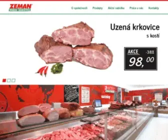 ProdejNyzeman.cz(ZEMAN maso) Screenshot