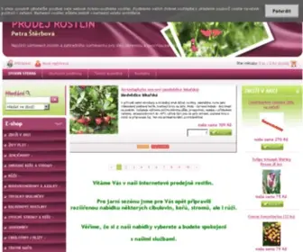 Prodejrostlin.cz(Nejširší sortiment okrasných rostlin za nízké ceny) Screenshot