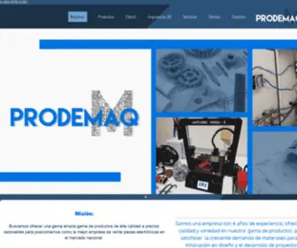 Prodemaq.com(Servicio técnico) Screenshot