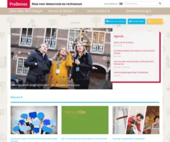 Prodemos.nl(Prodemos) Screenshot