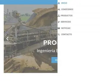 Prodenav.cl(Inicio) Screenshot