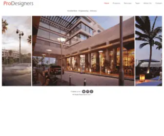 Prodesigners-Qatar.com(ProDesigners) Screenshot