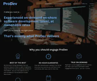 Prodev.io(ProDev) Screenshot