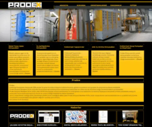 Prodex.com.tr(Prodex) Screenshot