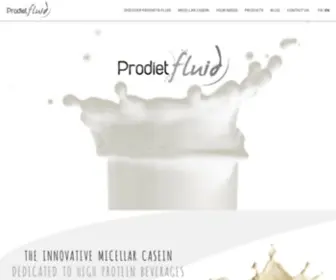 Prodiet-Fluid.com(Prodiet Fluid) Screenshot