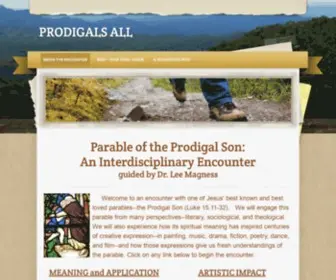 Prodigalsall.com(PRODIGALS ALL) Screenshot