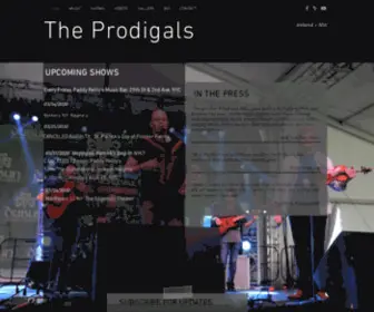 Prodigals.com(HOME) Screenshot